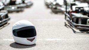 casque de protection blanc