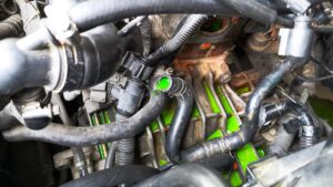 fuite de liquide de refroidissement